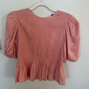 Express Light Pink Top NWT